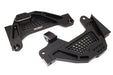 Black Billet Machined Aluminum Front Shock Towers for Axial SCX6 1/6 Scale