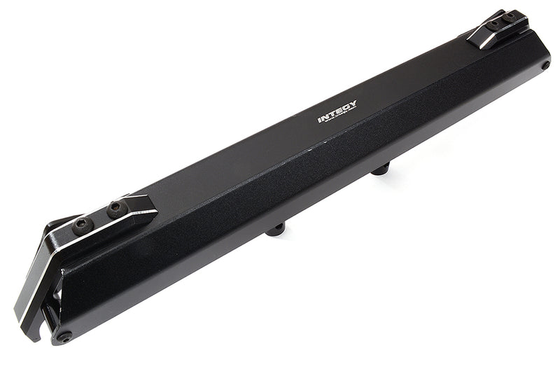Black Billet Machined Rear Bumper Upgrade for Axial SCX6 JLU Wrangler 1/6