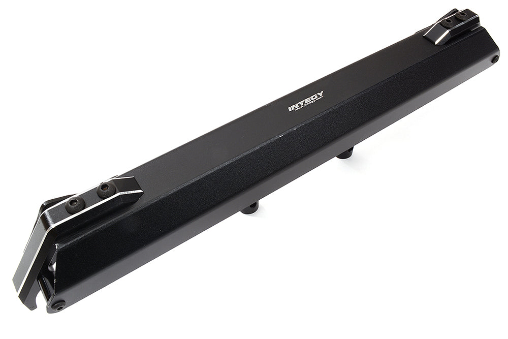 Black Billet Machined Rear Bumper Upgrade for Axial SCX6 JLU Wrangler 1/6