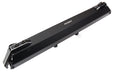 Black Billet Machined Rear Bumper Upgrade for Axial SCX6 JLU Wrangler 1/6