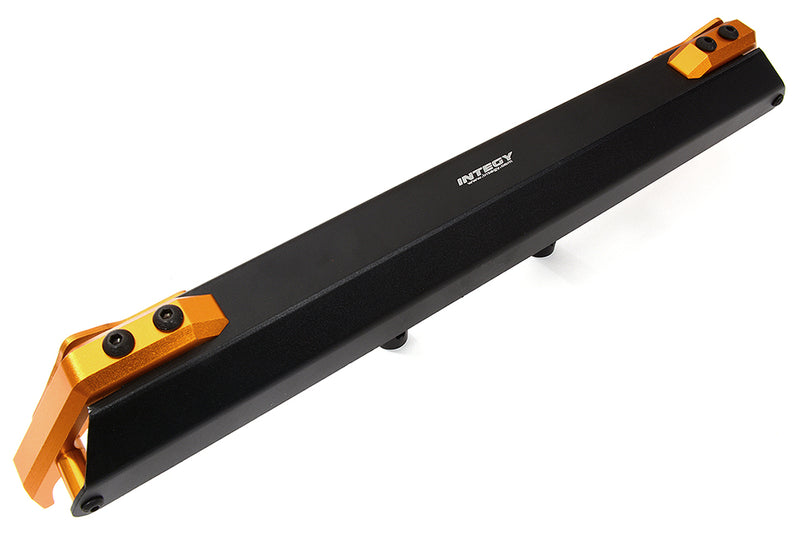 Orange Billet Machined Rear Bumper Upgrade for Axial SCX6 JLU Wrangler 1/6