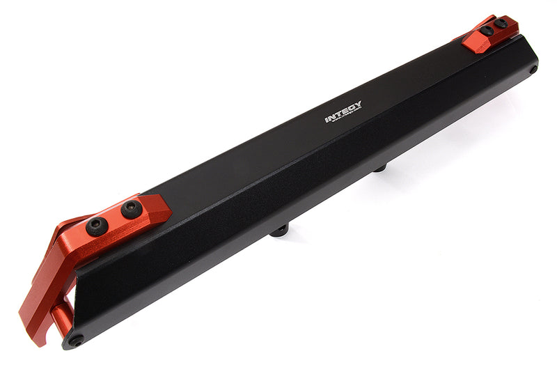 Red Billet Machined Rear Bumper Upgrade for Axial SCX6 JLU Wrangler 1/6 Scale