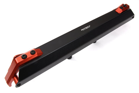 Red Billet Machined Rear Bumper Upgrade for Axial SCX6 JLU Wrangler 1/6 Scale