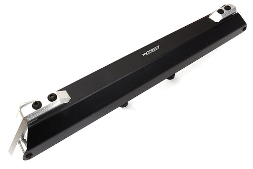 Silver Machined Aluminum Rear Bumper Upgrade for Axial SCX6 JLU Wrangler 1/6