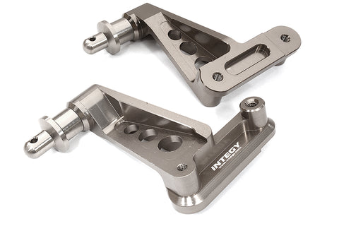 Billet Machined Rear Body Mounts & Posts for Axial 1/6 SCX6 JLU Wrangler