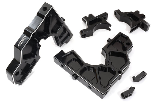 Black Billet Machined Rear Bulkhead Upgrade for 1/5 DBXL-E 2.0 4WD