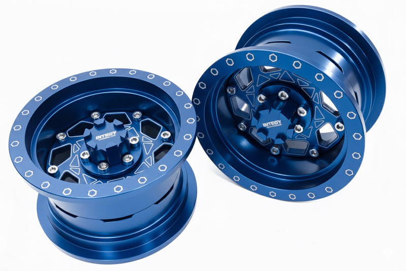 Billet Machined 8 Spoke Alloy Wheel Upgrade Kit (1-pair) for 1/6 SCX6