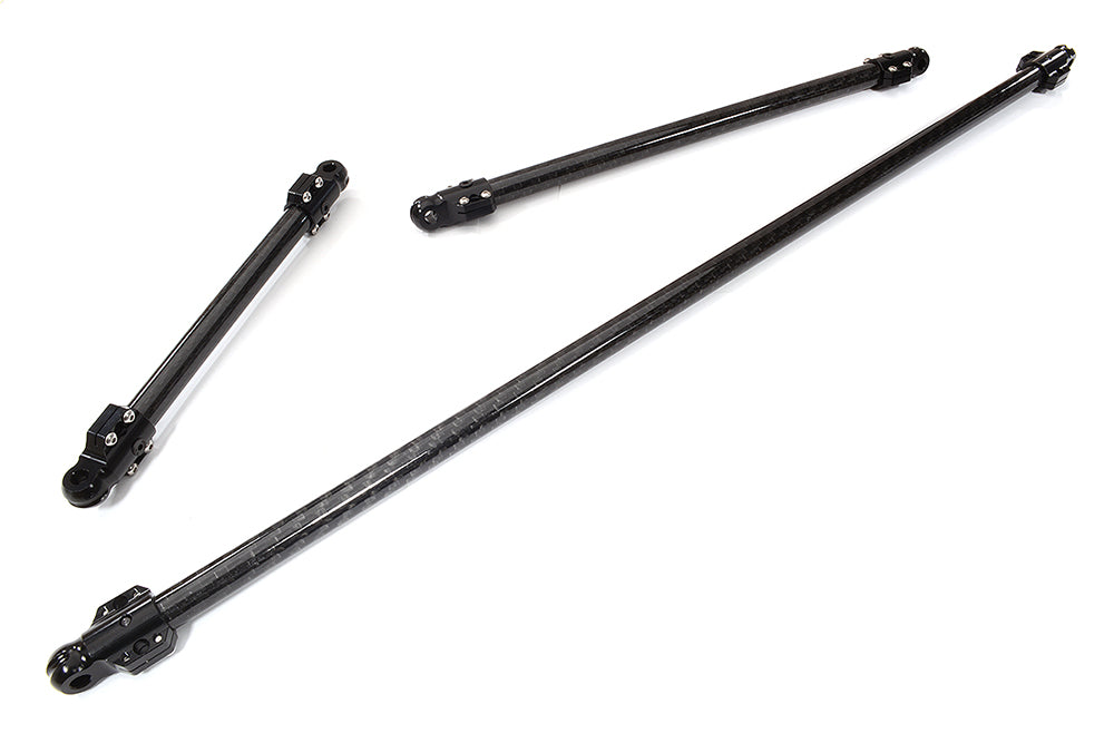 Machined CF Chassis Brace Set for 1/5 Kraton 4X4 8S BLX, require ARA320481