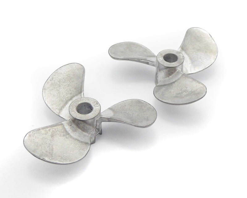 Alloy 32mm 3-Blade Propeller 4mm Shaft LH-RH Set for RC Boat