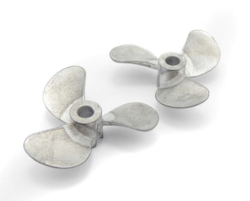 Alloy 36mm 3-Blade Propeller 4mm Shaft LH-RH Set for RC Boat