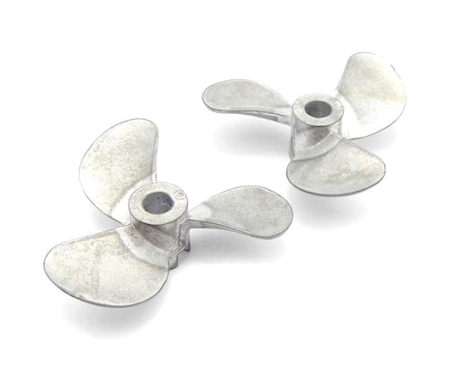 Alloy 48mm 3-Blade Propeller 4mm Shaft LH-RH Set for RC Boat