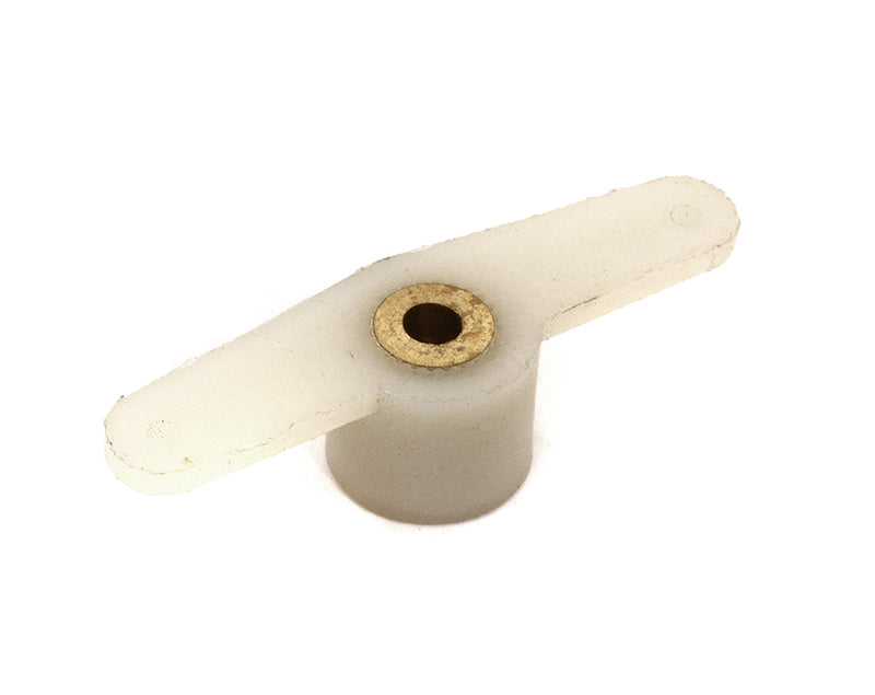 Nylon 3mm Straight Rudder Steering Arm for RC Boat (r=30mm)