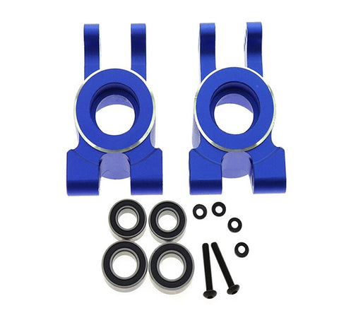 Alloy Machined Rear Hub Carriers for Traxxas 1/8 Sledge 4WD Monster Truck