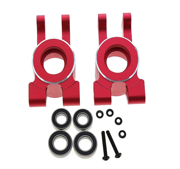 Alloy Machined Rear Hub Carriers for Traxxas 1/8 Sledge 4WD Monster Truck