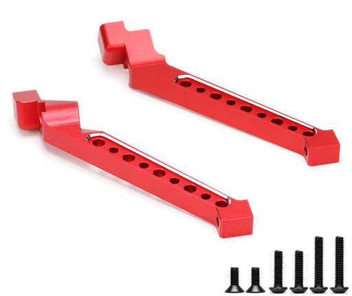 Alloy Machined Rear Tower Chassis Braces for Traxxas 1/8 Sledge 4WD Truck