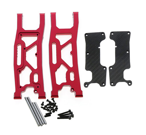 Alloy Machined Rear Suspension Arm Set for Traxxas 1/8 Sledge 4WD Monster Truck