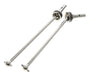 Steel Universal Drive Shafts for Traxxas 1/8 Sledge 4WD Monster Truck
