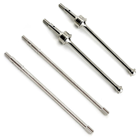 Front Universals & Rear Shafts (4) for Traxxas 1/7 Unlimited Desert Racer
