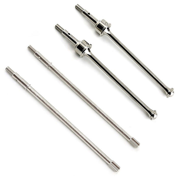 Front Universals & Rear Shafts (4) for Traxxas 1/7 Unlimited Desert Racer