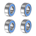 Ball Bearings 1050 Size 4pcs 5x10x4mm