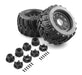 Tires, Wheels & Inserts MK24 Style w/ 14mm & 17mm Hex for 1/8 Size 2pcs OD=165mm