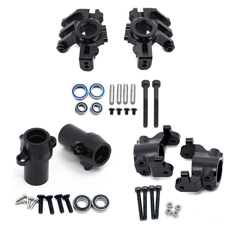 Alloy Steering, Caster Blocks & Rear Hubs for Axial 1/10 RBX10 Ryft 4WD