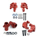 Alloy Steering, Caster Blocks & Rear Hubs for Axial 1/10 RBX10 Ryft 4WD