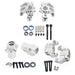 Alloy Steering, Caster Blocks & Rear Hubs for Axial 1/10 RBX10 Ryft 4WD