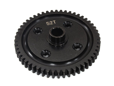 Billet Machined 52-Tooth Spur Gear for Traxxas 1/8 Sledge 4WD - Black
