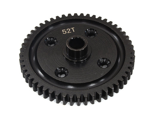 Billet Machined 52-Tooth Spur Gear for Traxxas 1/8 Sledge 4WD - Black