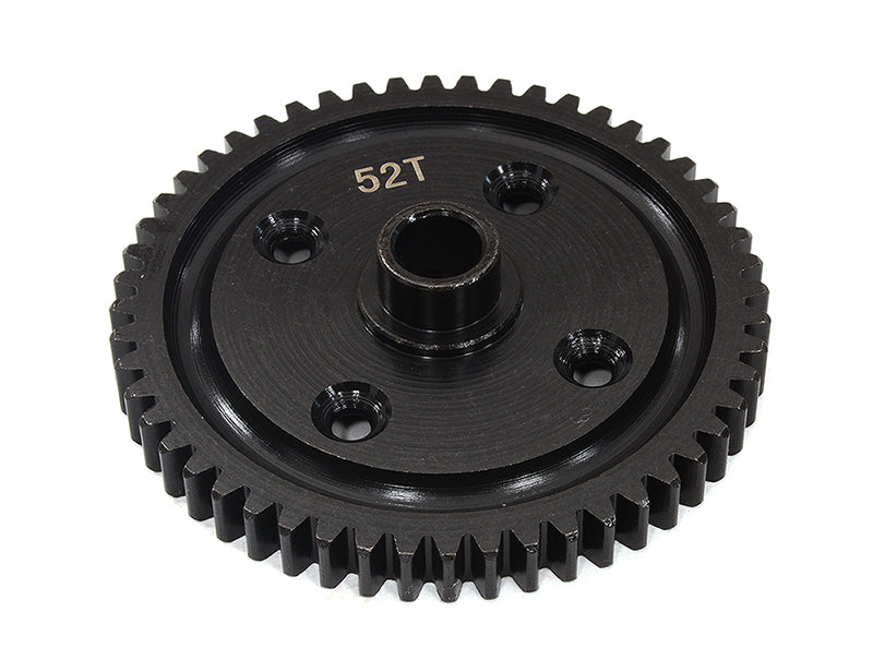 Billet Machined 52-Tooth Spur Gear for Traxxas 1/8 Sledge 4WD - Black