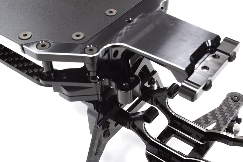 Alloy Chassis & Carbon Fiber Conversion Kit for Team Associated DR10 Drag | DR10 Drag Race Car RTR