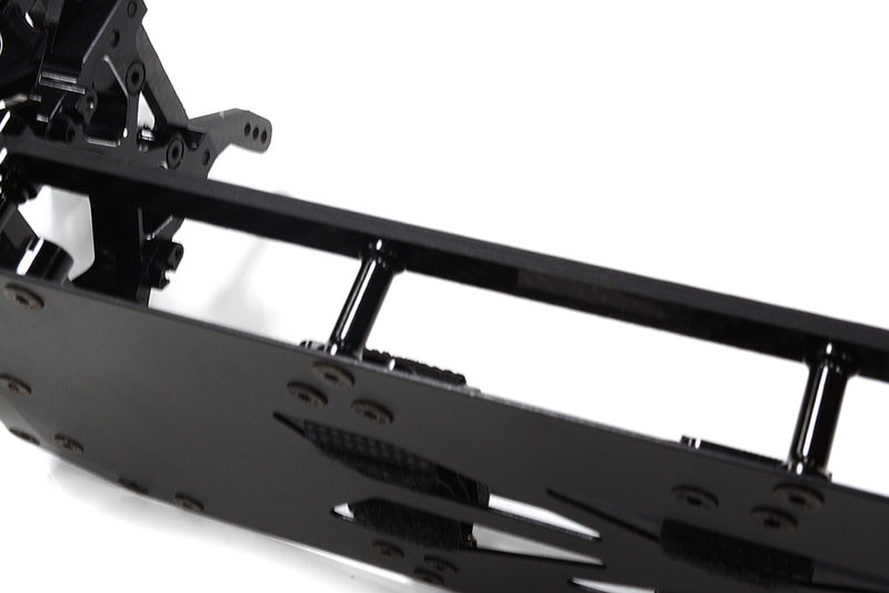 Alloy Chassis & Carbon Fiber Conversion Kit for Team Associated DR10 Drag | DR10 Drag Race Car RTR