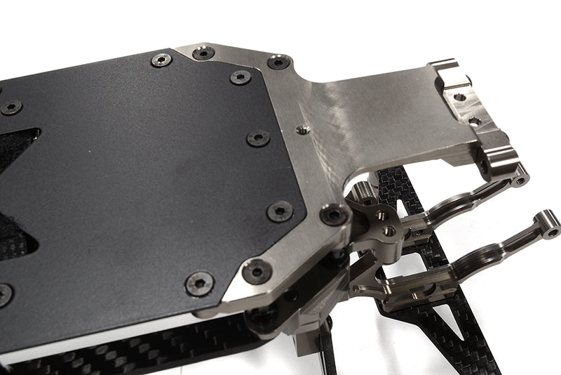 Alloy Chassis & Carbon Fiber Conversion Kit for Team Associated DR10 Drag