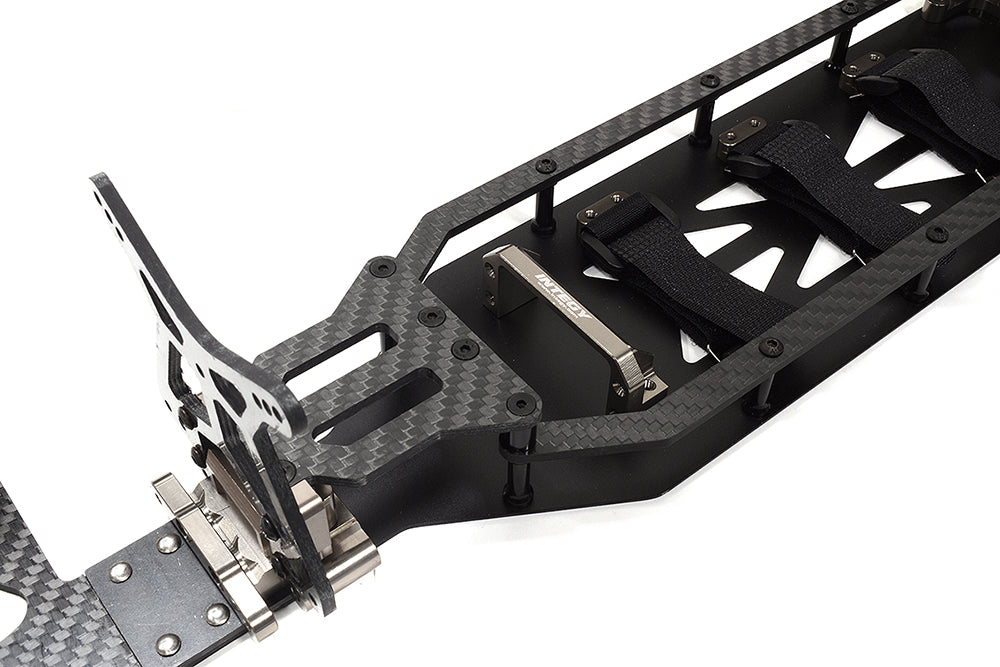 Alloy Chassis & Carbon Fiber Conversion Kit for Team Associated DR10 Drag