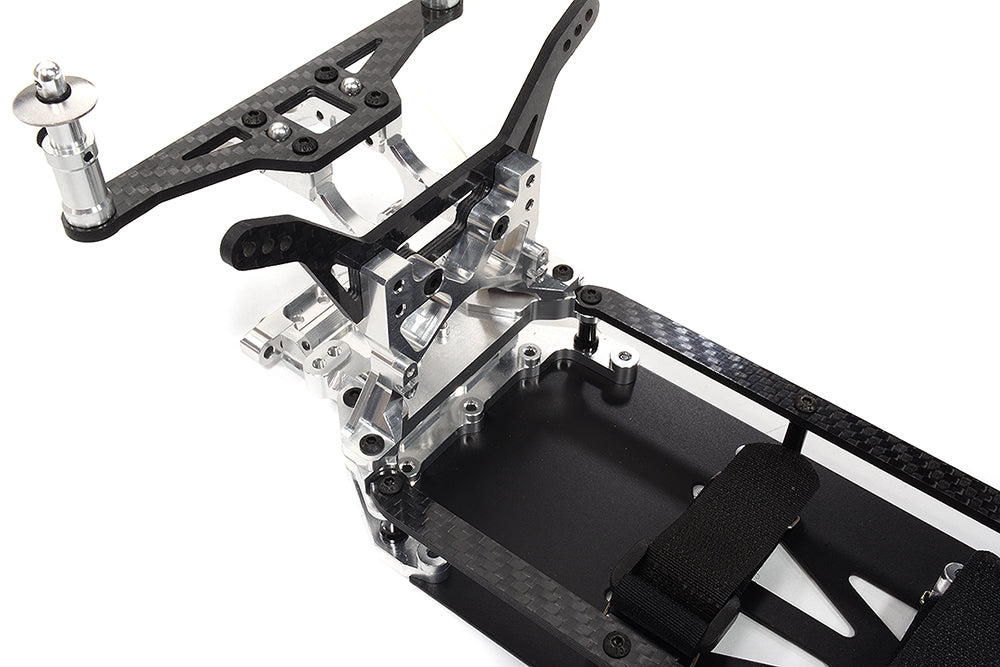 Carbon Fiber Complete Chassis Conversion Kit for Team Associated DR10 Drag RTR