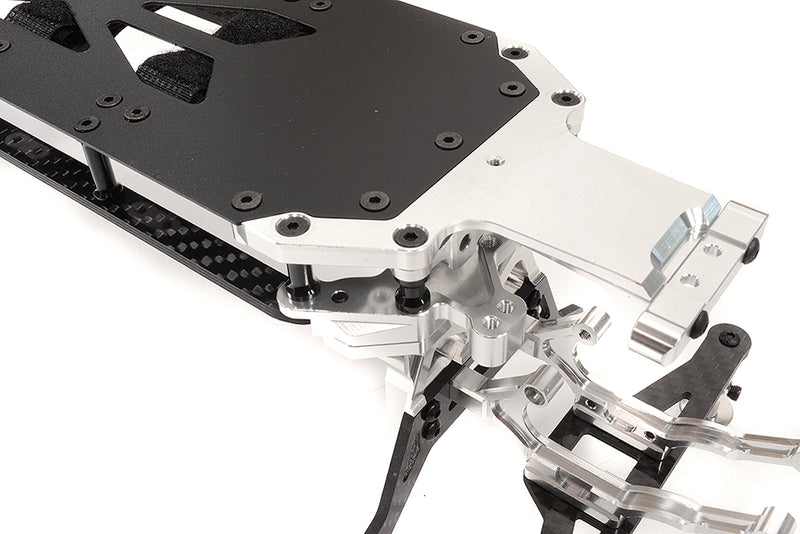 Alloy Chassis & Carbon Fiber Conversion Kit for Team Associated DR10 Drag
