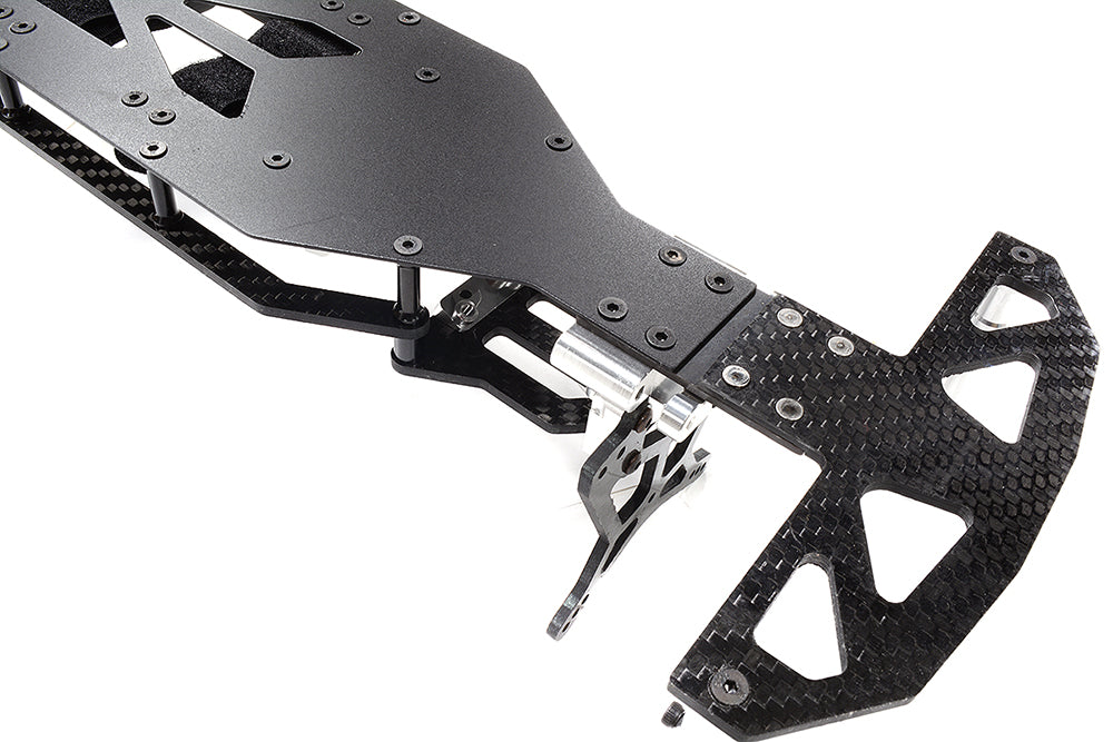 Carbon Fiber Complete Chassis Conversion Kit for Team Associated DR10 Drag RTR