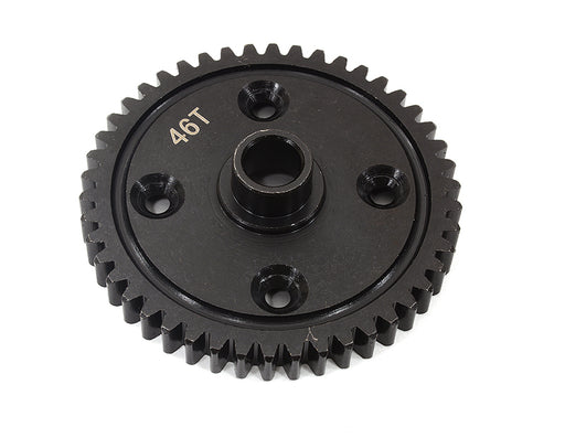 Billet Machined 46-Tooth Spur Gear for 1/8 Traxxas Sledge 4WD - Black