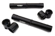 Black Billet Machined Center Drive Shaft Upgrade Set for Axial SCX6 Crawler