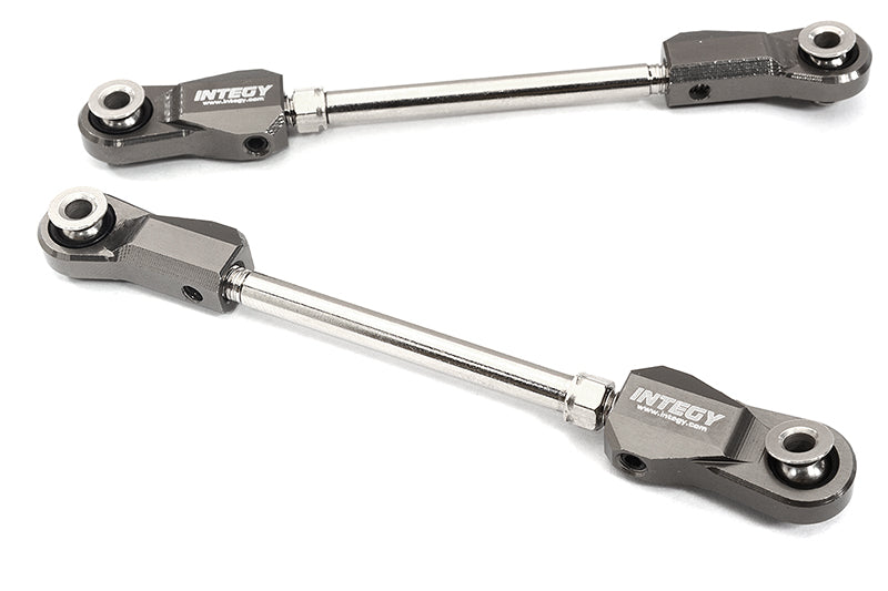 Billet Machined Front Upper Suspension Linkages for Traxxas 1/10 Hoss 4X4