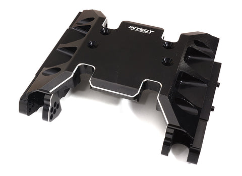 Billet Machined Center Transmission Gearbox Lower Mount for Axial SCX6 Crawler