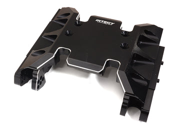 Billet Machined Center Transmission Gearbox Lower Mount for Axial SCX6 Crawler