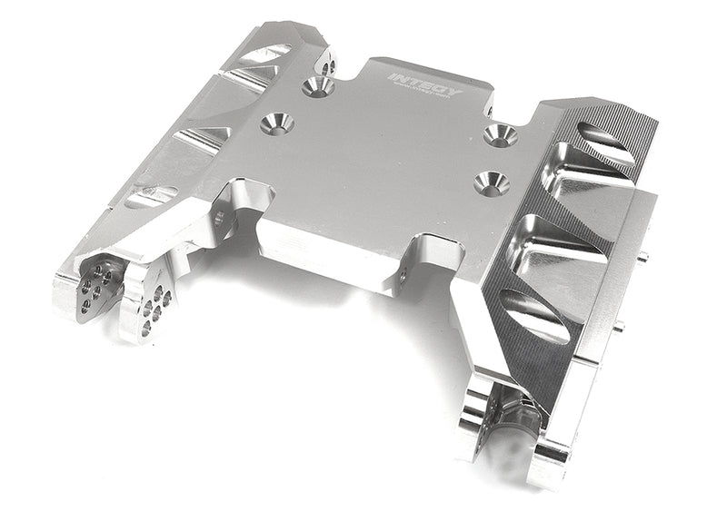 Billet Machined Center Transmission Gearbox Lower Mount for Axial SCX6 Crawler