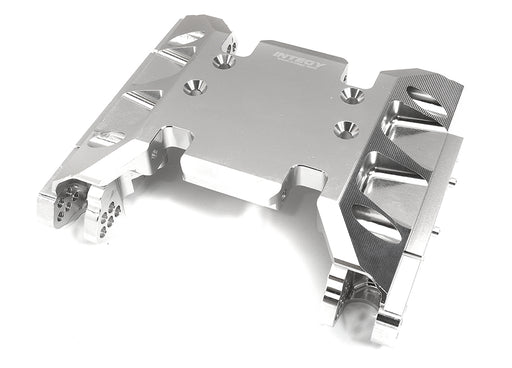 Billet Machined Center Transmission Gearbox Lower Mount for Axial SCX6 Crawler
