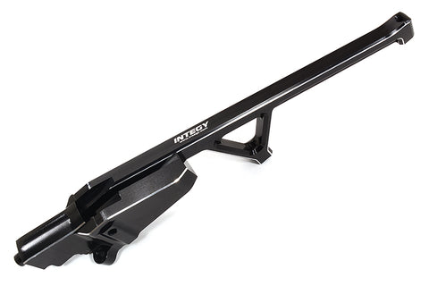 Black Billet Machined Rear Chassis Brace for Traxxas Sledge 4WD Monster Truck