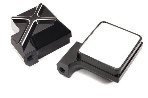 Billet Machined Realistic Side View Mirrors for Axial SCX6 Crawler