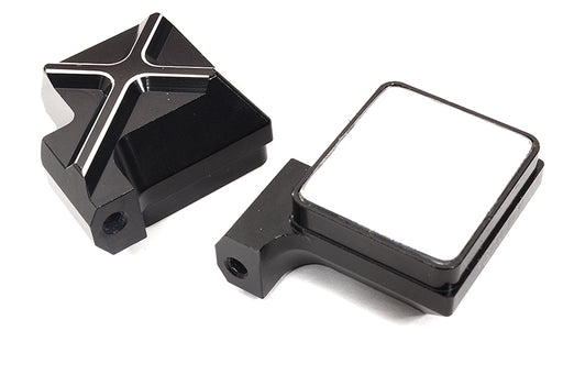 Billet Machined Realistic Side View Mirrors for Axial SCX6 Crawler