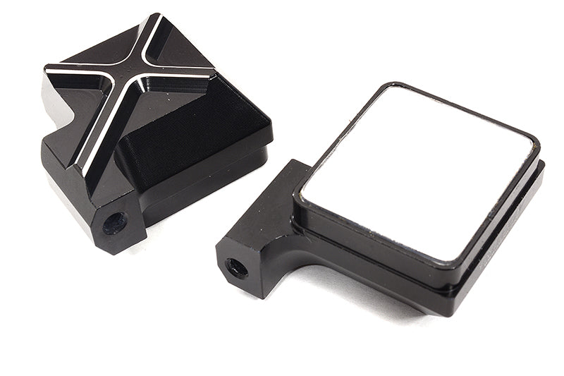 Billet Machined Realistic Side View Mirrors for Axial SCX6 Crawler