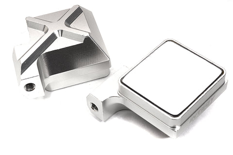 Billet Machined Realistic Side View Mirrors for Axial SCX6 Crawler